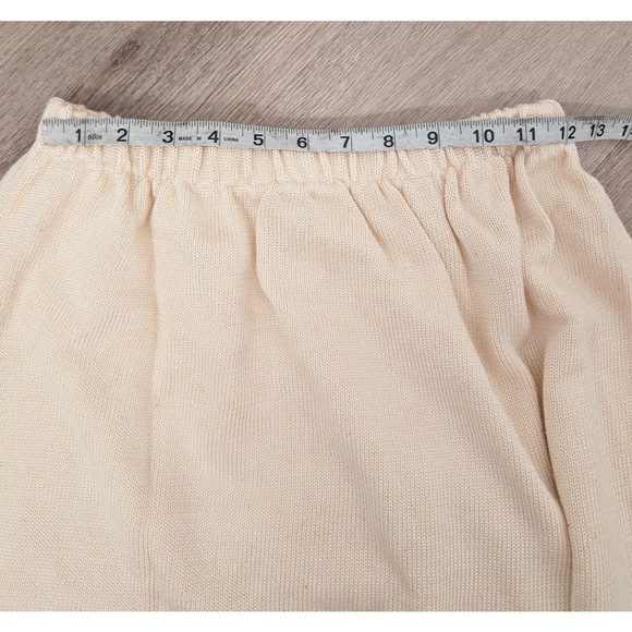 Women's Coastal Cowgirl Cream Fringe 2-piece Knit Sweater Set Western Boho - Picture 10 of 13